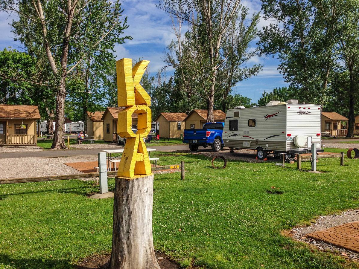 Hotel Sandusky Koa Holiday Campground Exterior foto